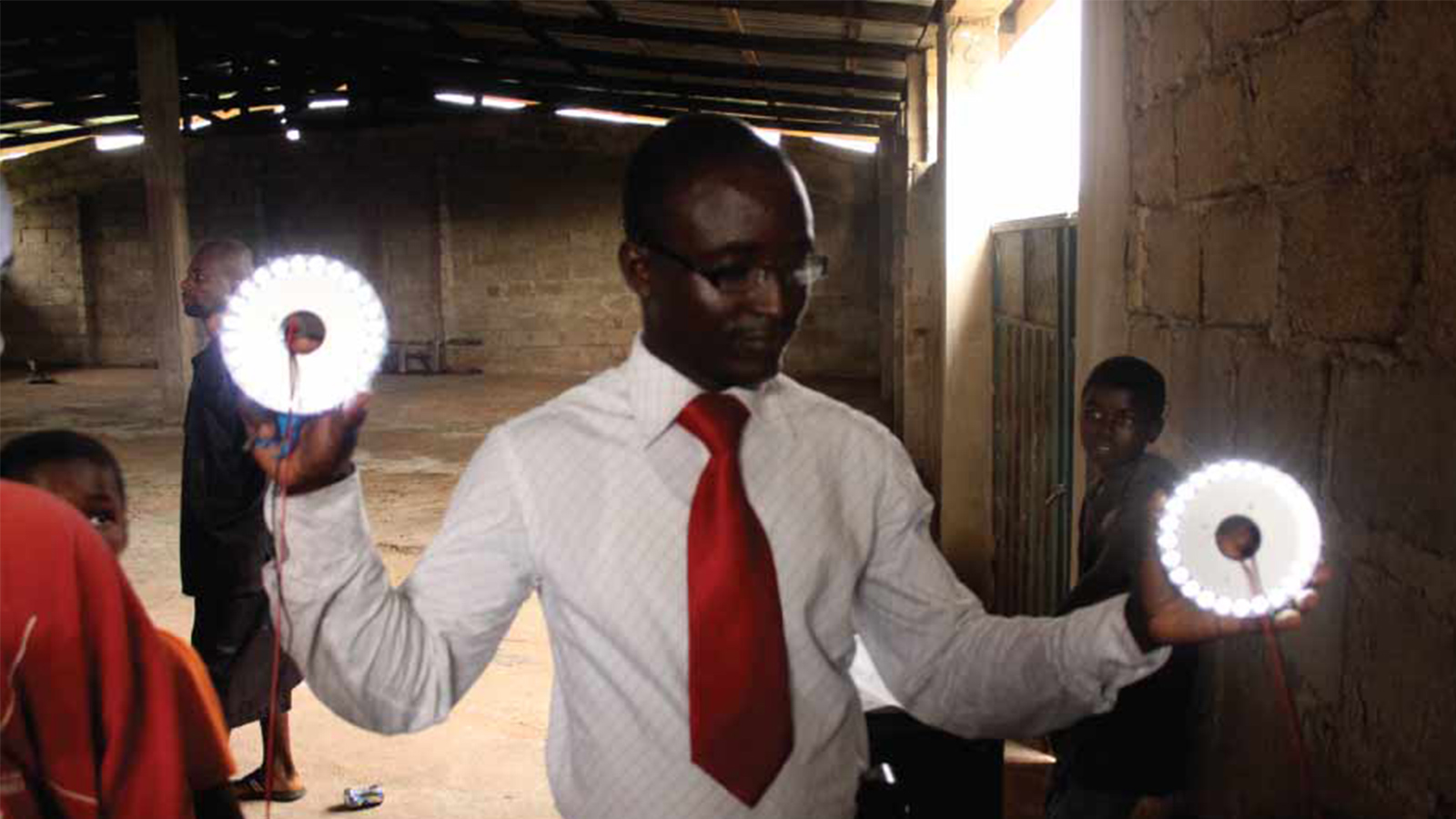 African cheif and twig light